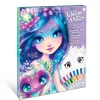 Kids Amuze Color By Number Book Set Nebulous Stars - Nenuphia & Lilya