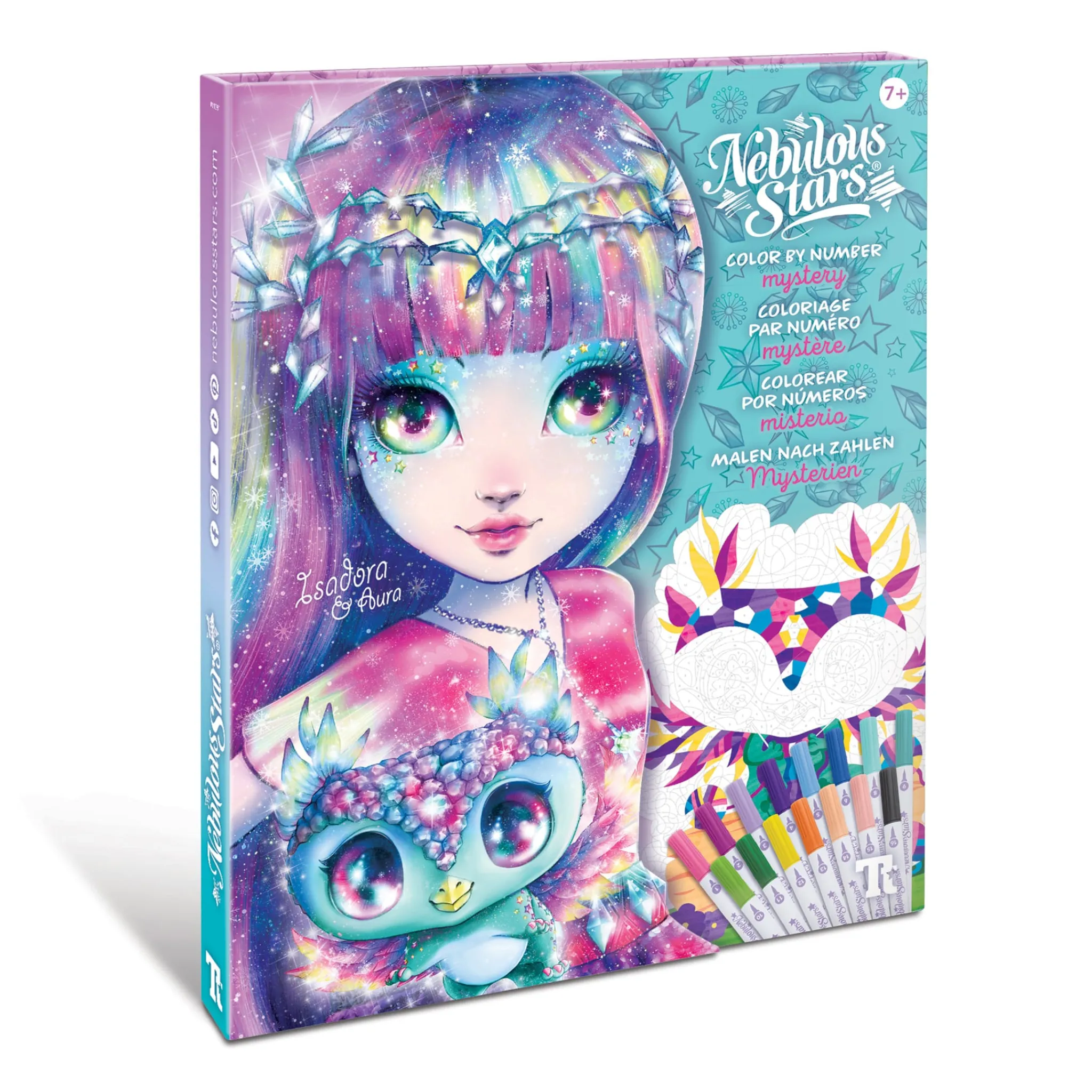 Kids Amuze Diy & Activities>Color By Number Nebulous Stars - Mystery