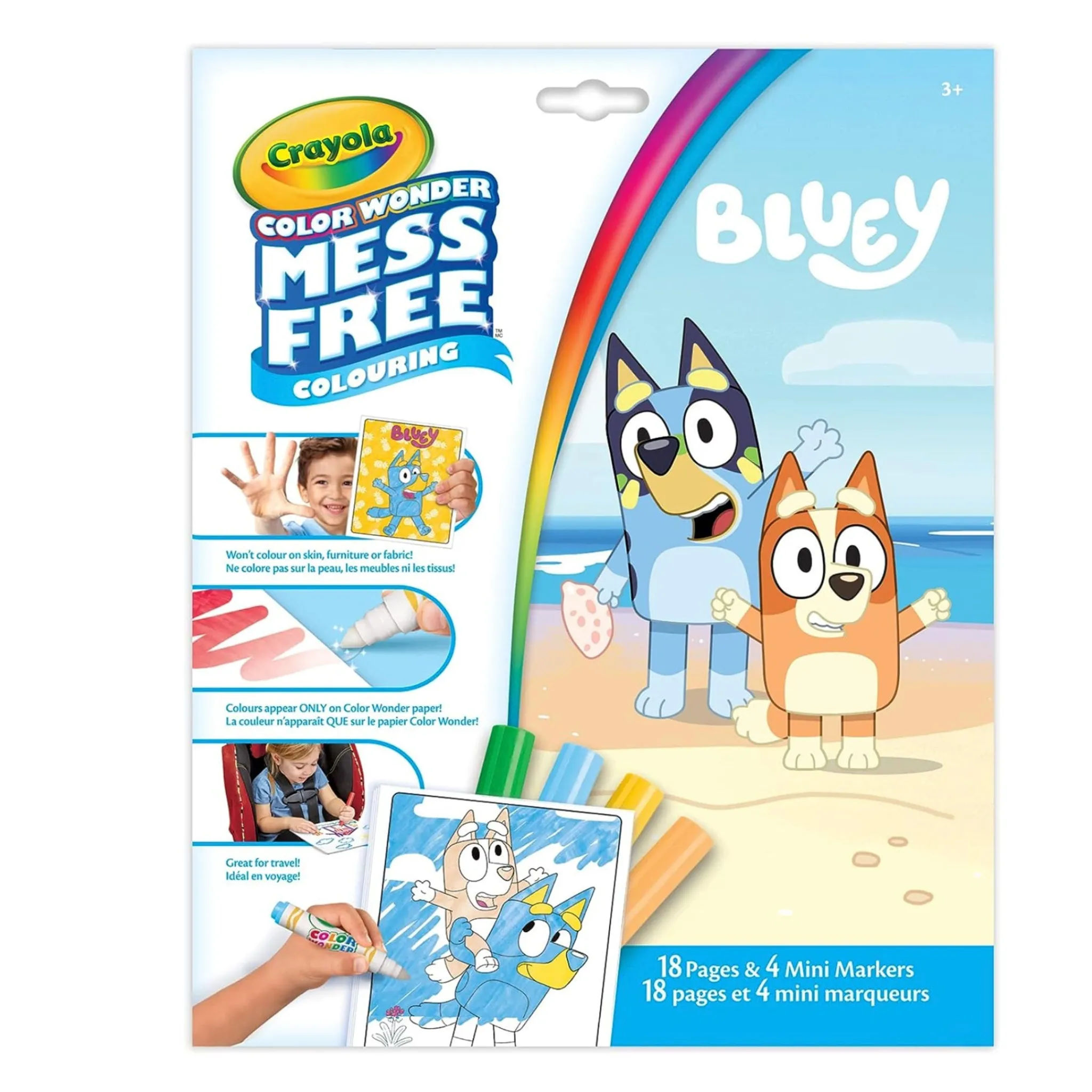 Kids Crayola Diy & Activities>Color Wonder Kit - Bluey