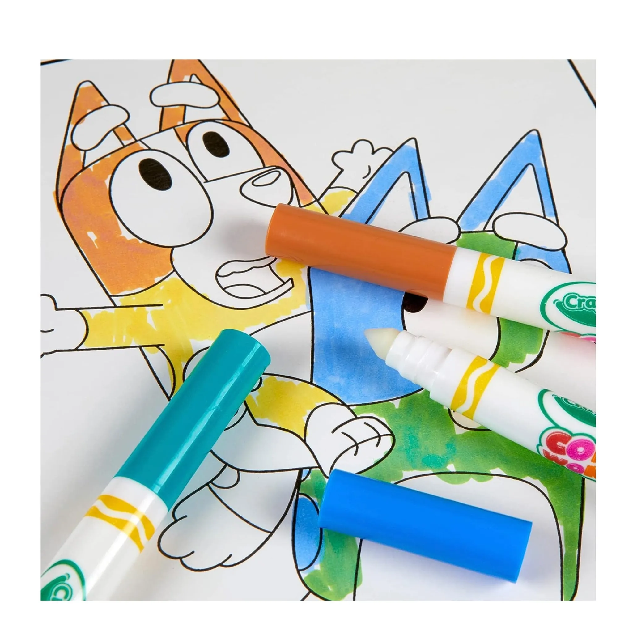 Kids Crayola Diy & Activities>Color Wonder Kit - Bluey