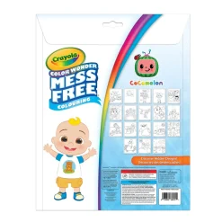 Kids Crayola Diy & Activities>Color Wonder Mess-Free Colouring Pages & Markers - Cocomelon