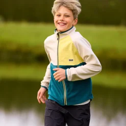 Kids/BOY Color Kids Outerwear|Fleeces And Sweatshirts>Colorblock Fleece Jacket 4-8