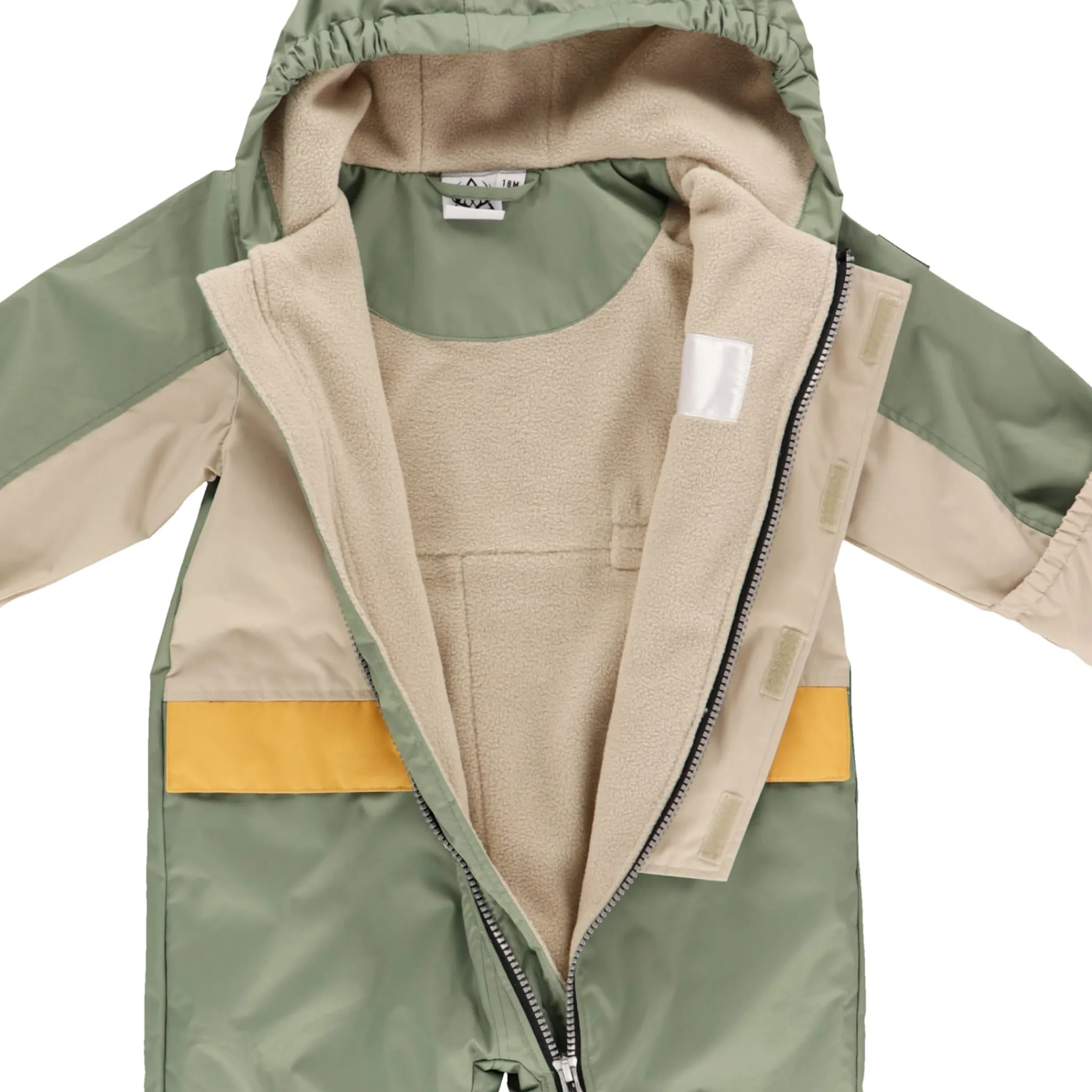 BOY Deer Mountain Outerwear>Colorblock 1pce Suit 6-24m