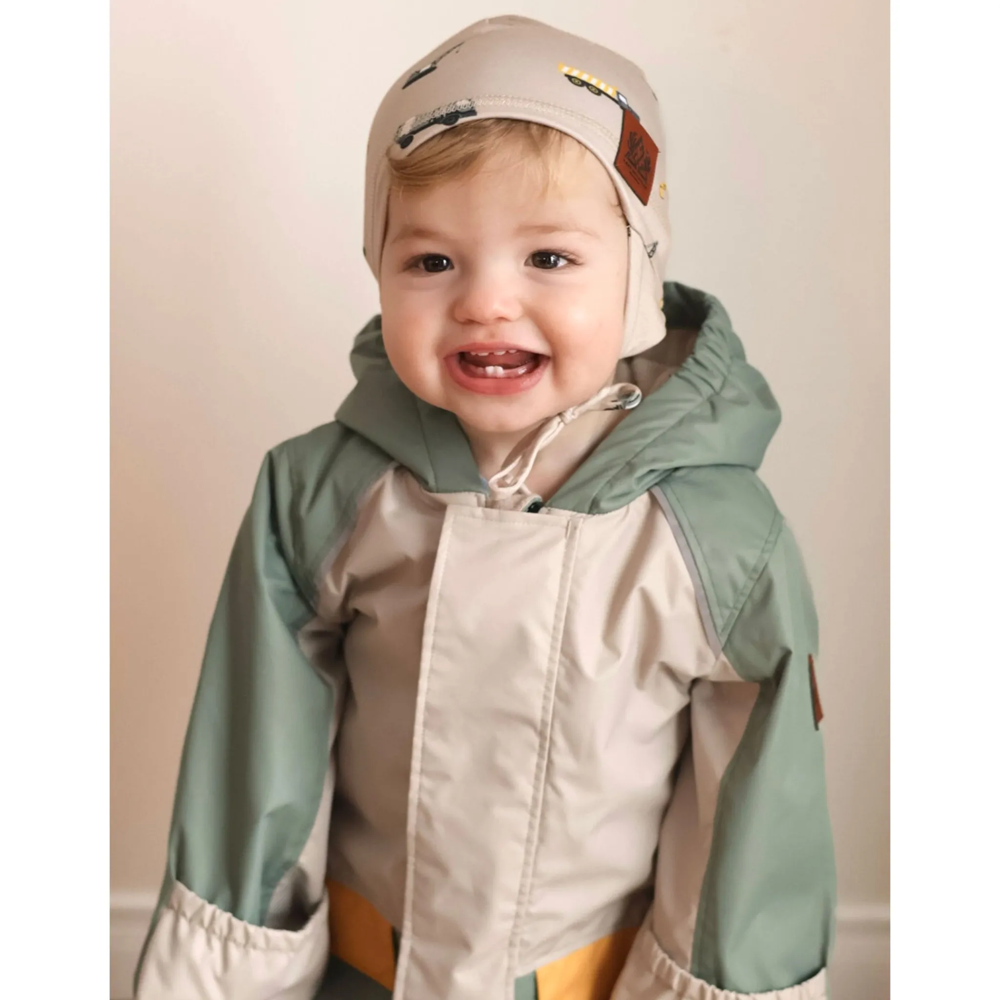 BOY Deer Mountain Outerwear>Colorblock 1pce Suit 6-24m