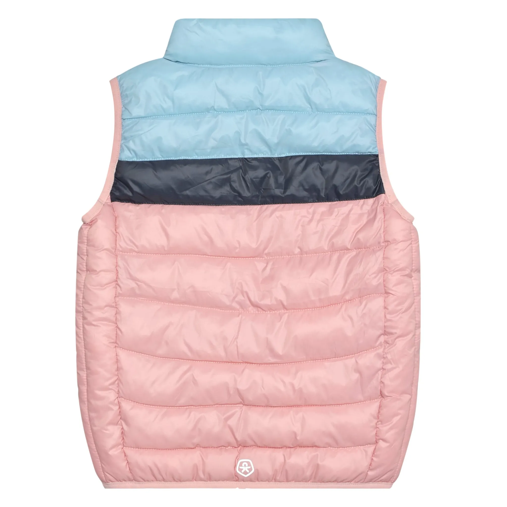 Kids Color Kids Colorblock Quilted Vest 4-8