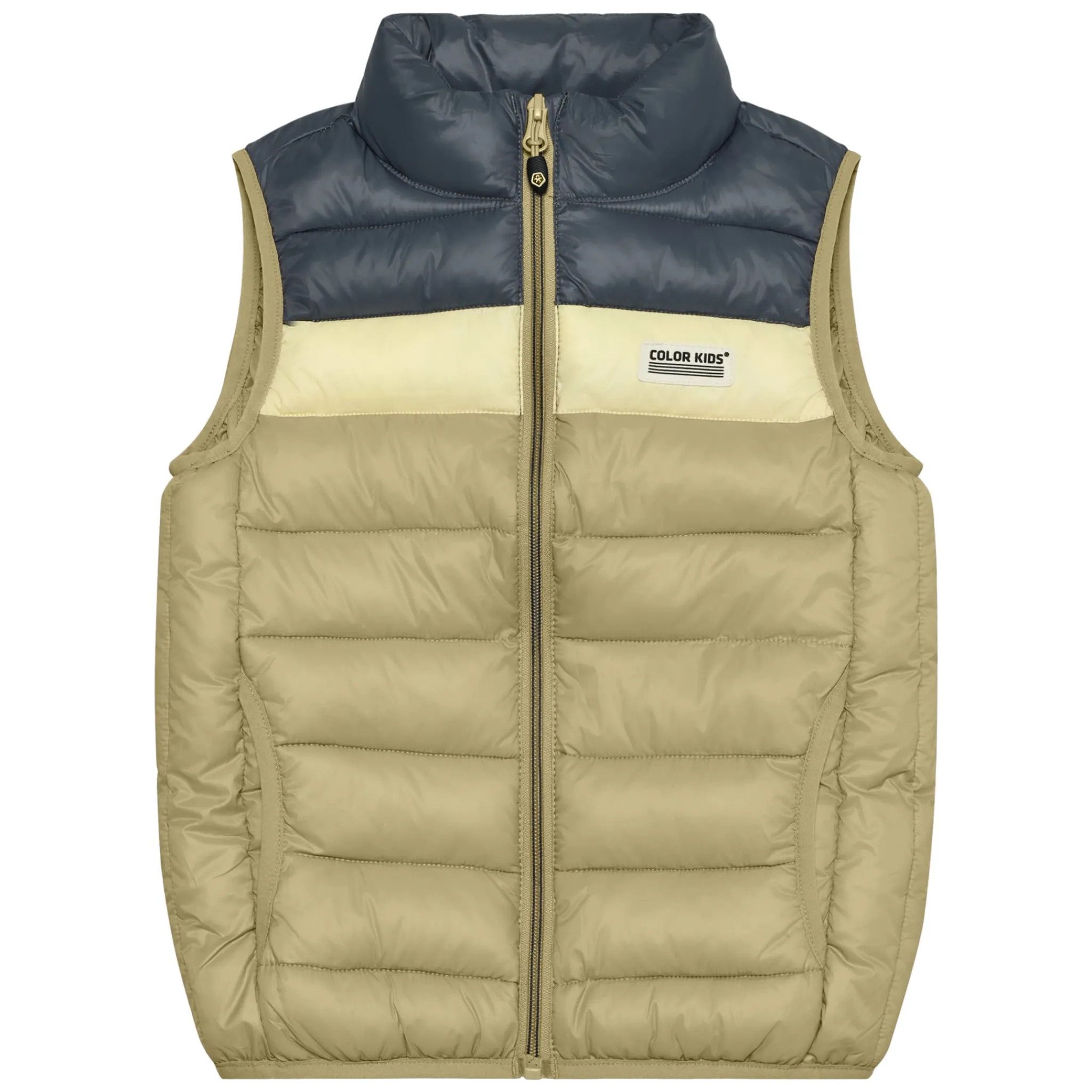 Kids/BOY Color Kids Coats & Jackets|Outerwear>Colorblock Quilted Vest 4-8