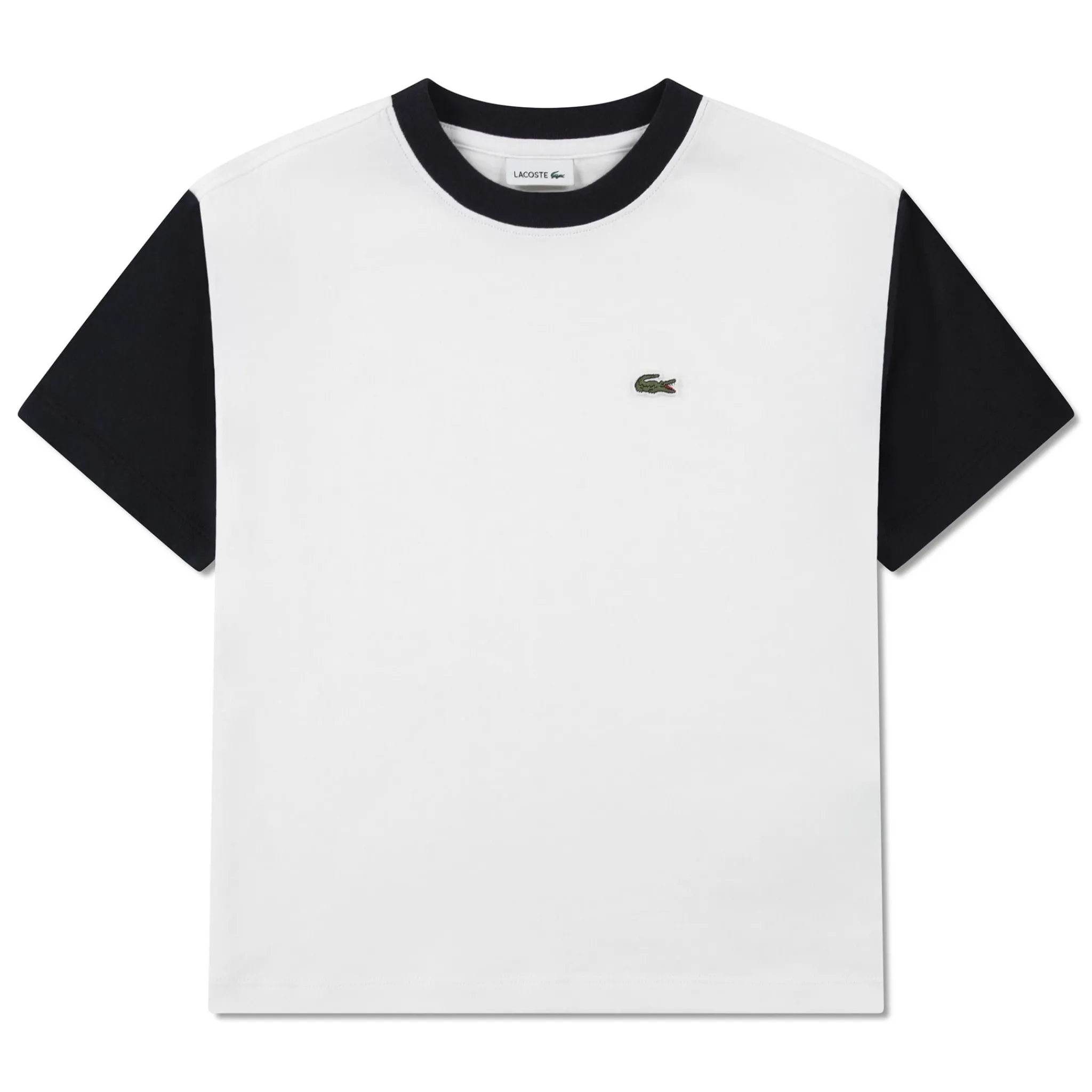Kids/BOY Lacoste Tops>Colorblock Relaxed T-shirt 4-7y