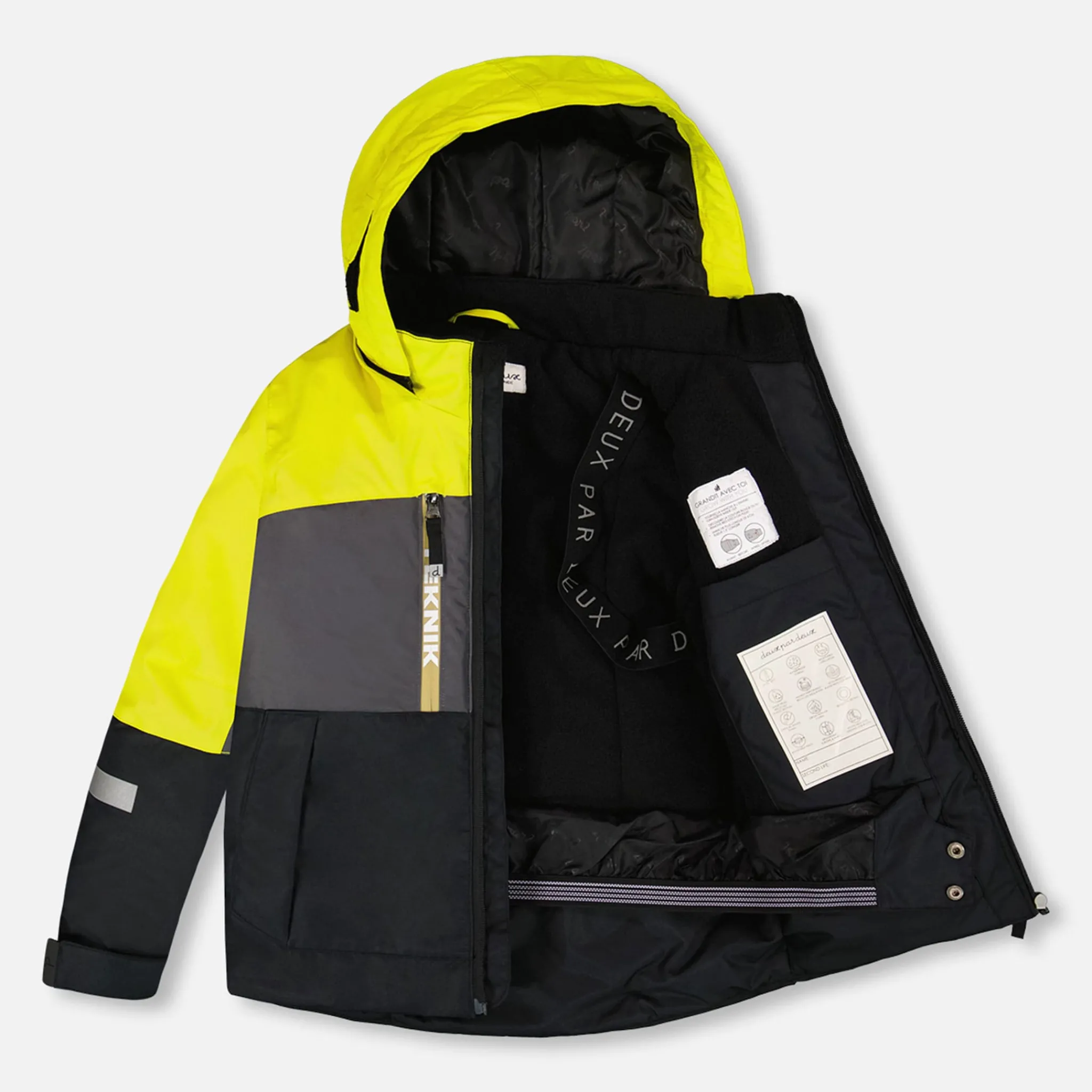 Kids/BOY Deux par Deux Colorblock Teknik Snowsuits4-8