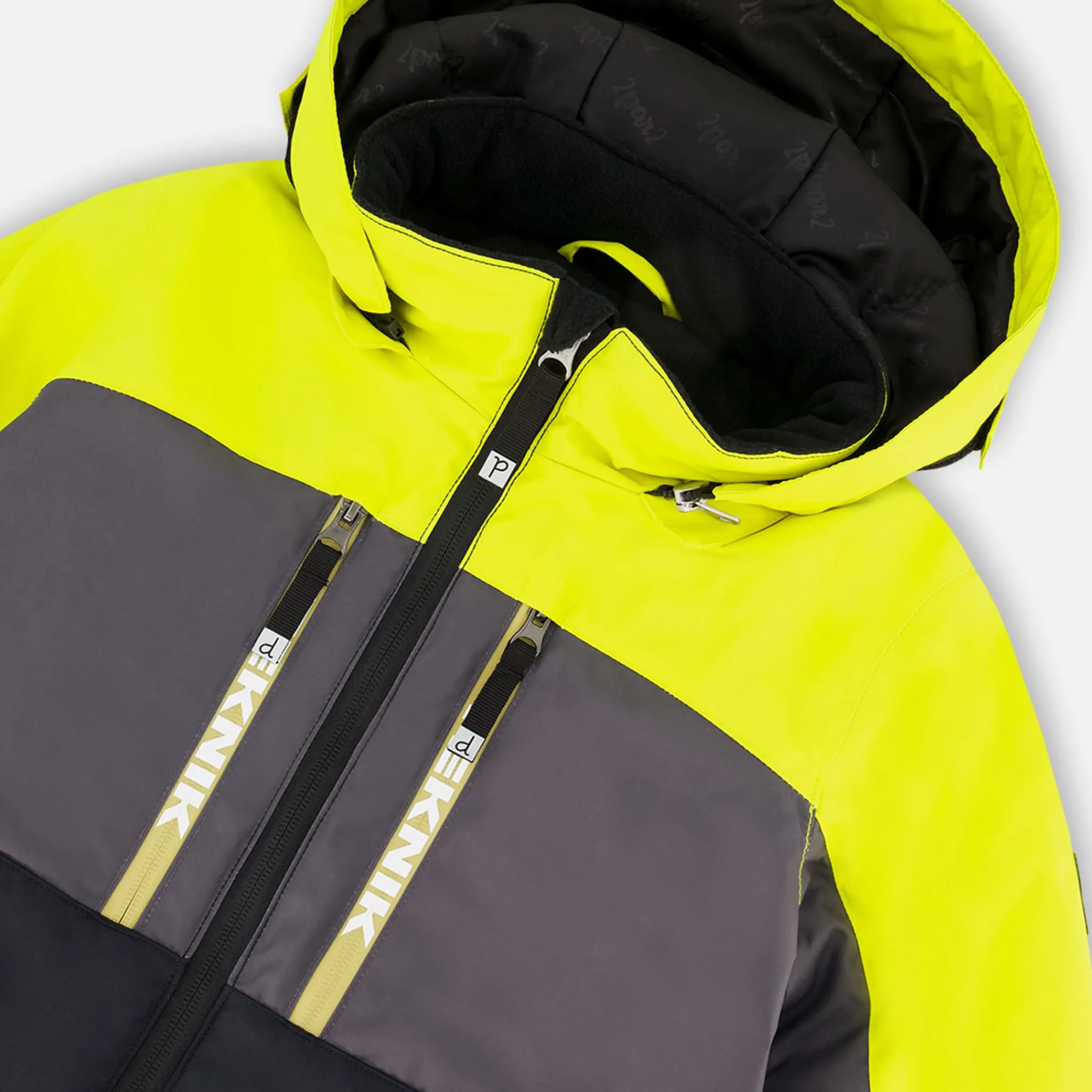Kids/BOY Deux par Deux Colorblock Teknik Snowsuits4-8