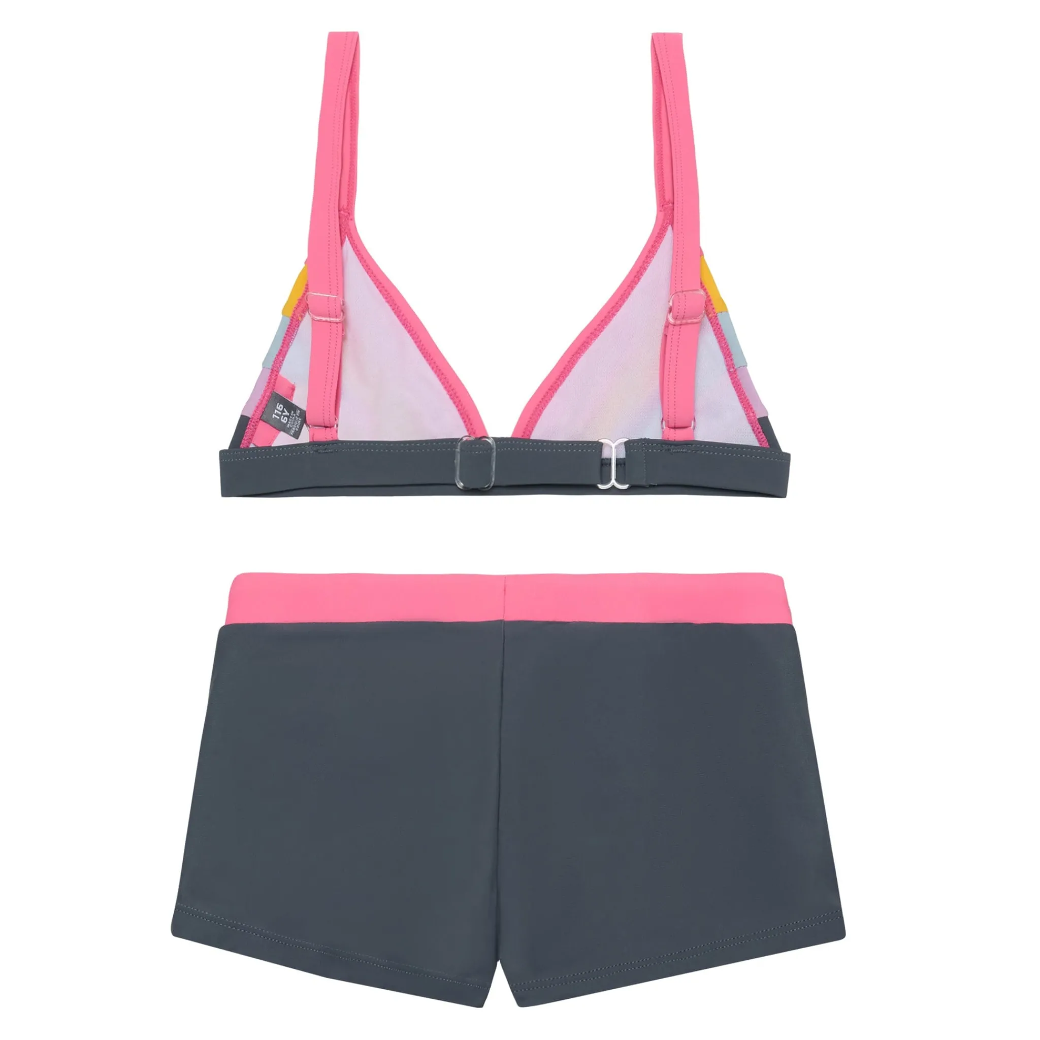 Kids Color Kids Swimsuits>Colorblock Uv Bikini 6-12