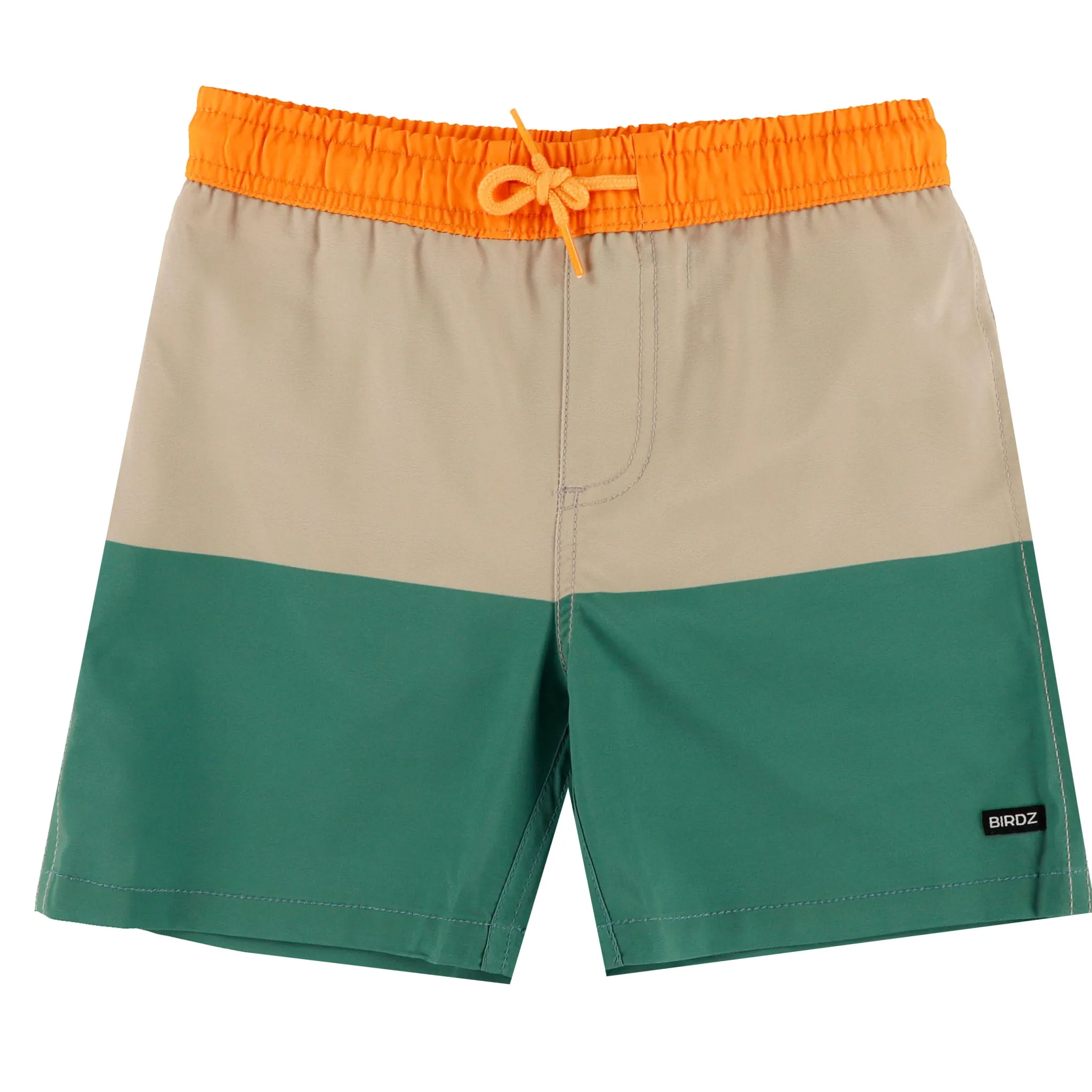 Kids/BOY Birdz Colorblock Uv Swim Shorts 2-10