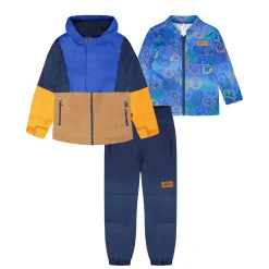Kids/BOY Deux par Deux Colorblok 3in1 Spring Set 2-6
