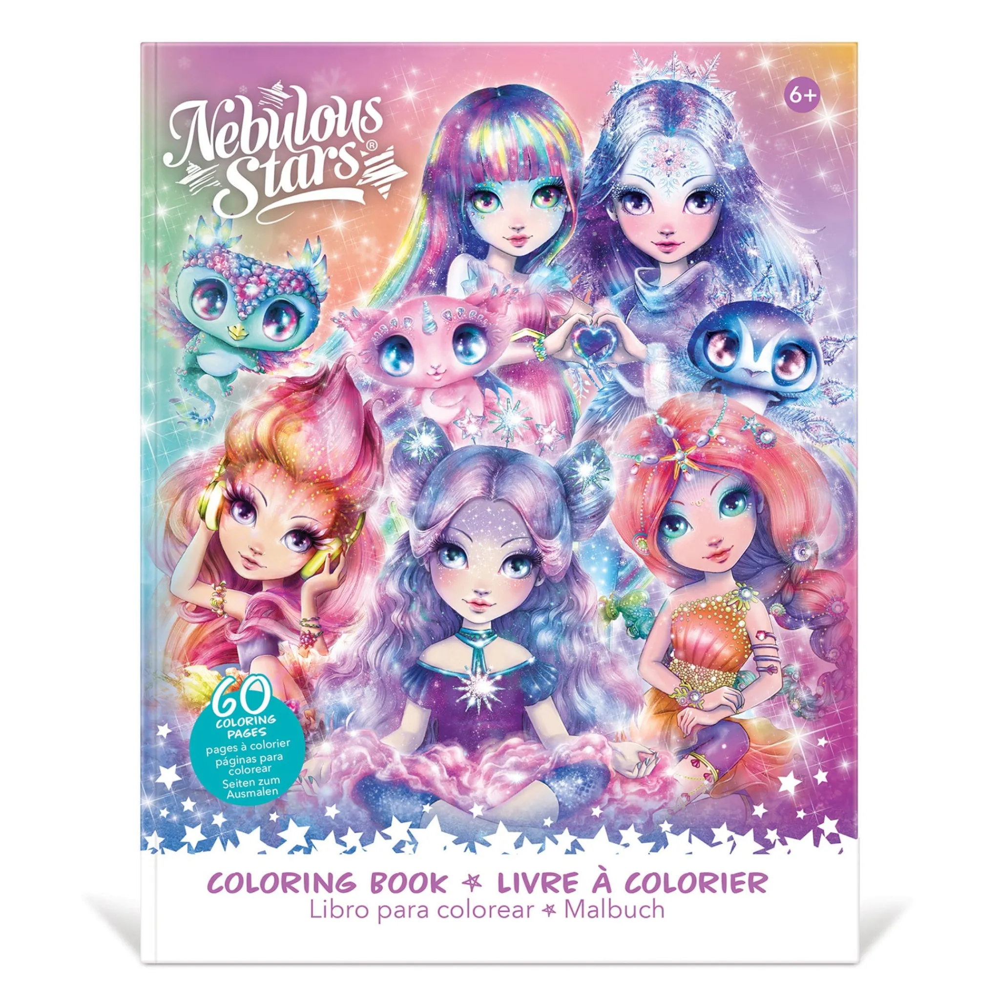 Kids Amuze Coloring Book Nebulous Stars