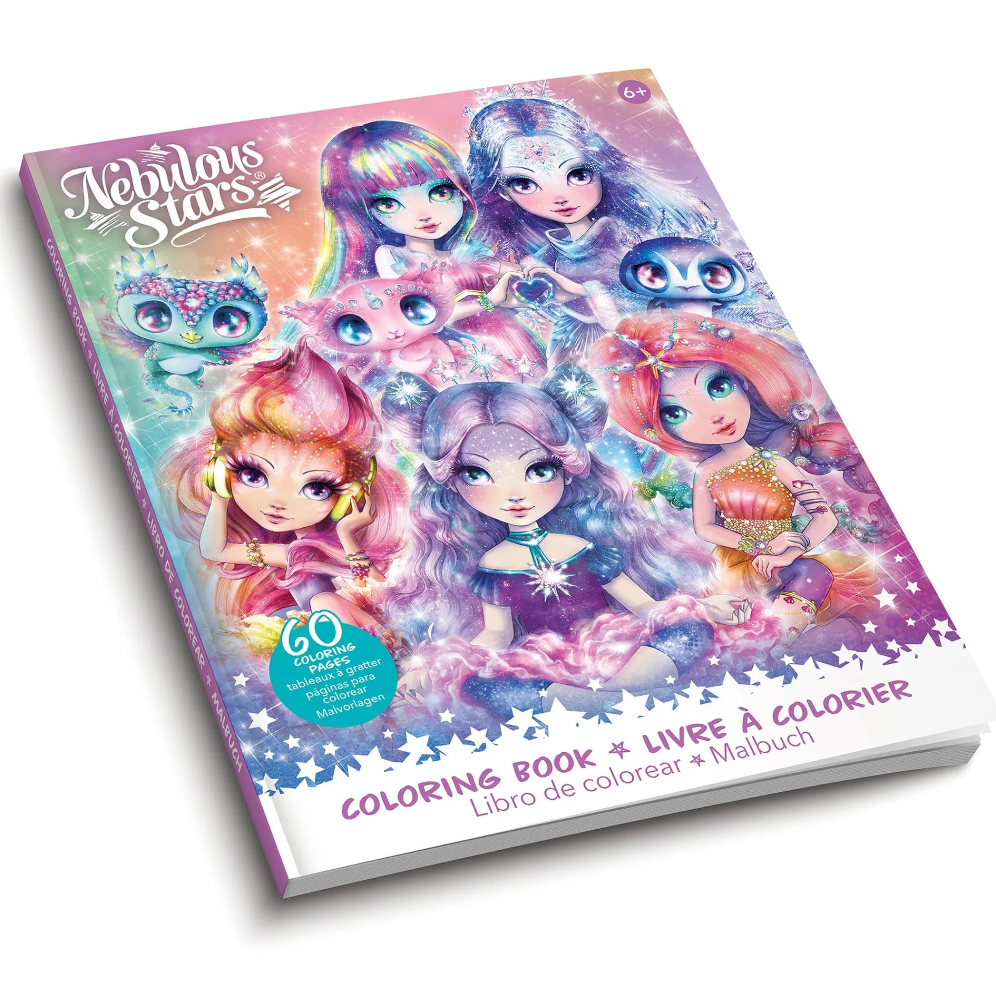 Kids Amuze Coloring Book Nebulous Stars