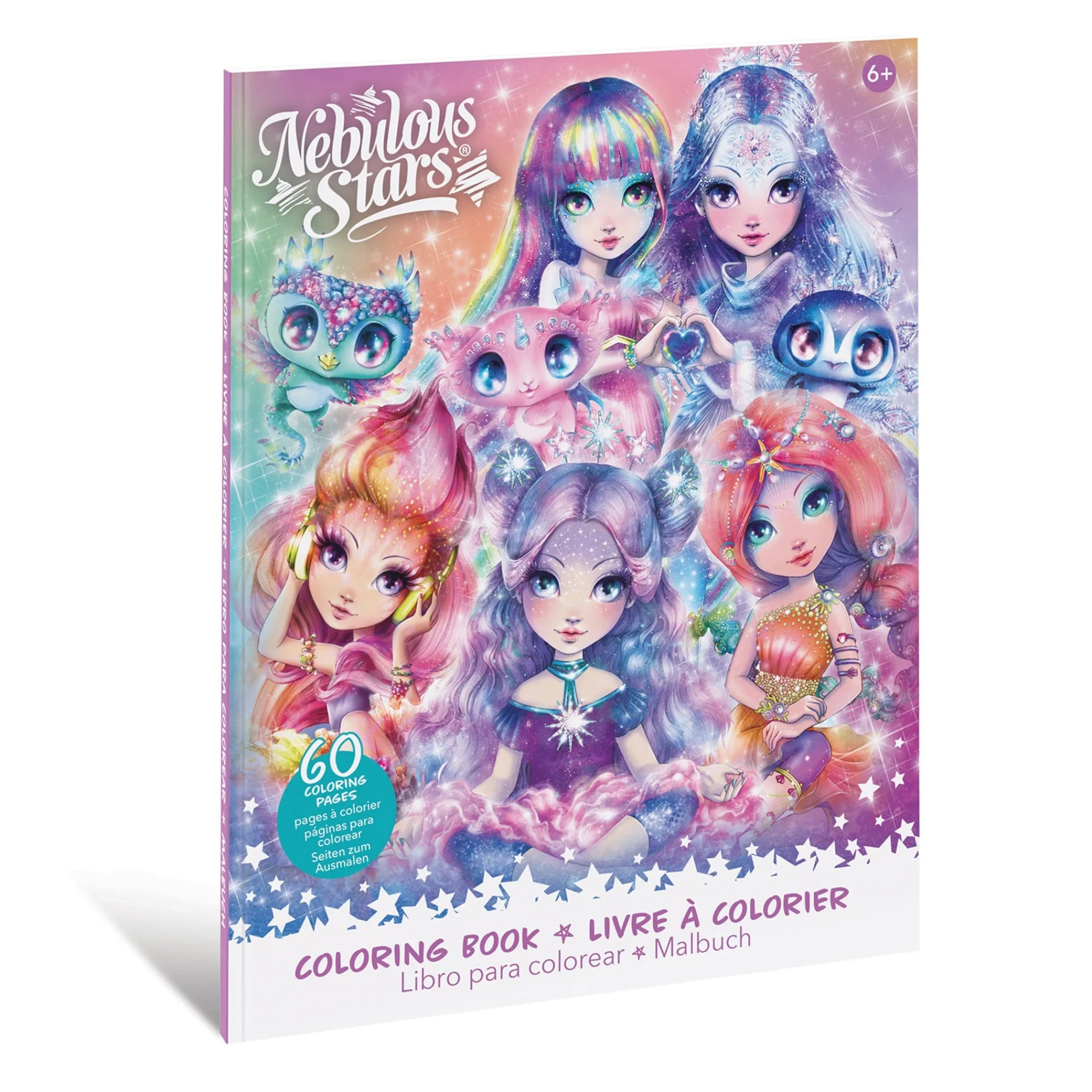 Kids Amuze Coloring Book Nebulous Stars