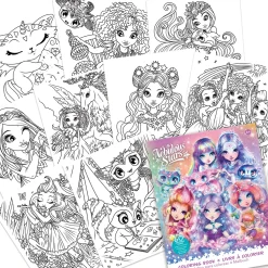 Kids Amuze Coloring Book Nebulous Stars