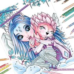 Kids Amuze Coloring Book Nebulous Stars