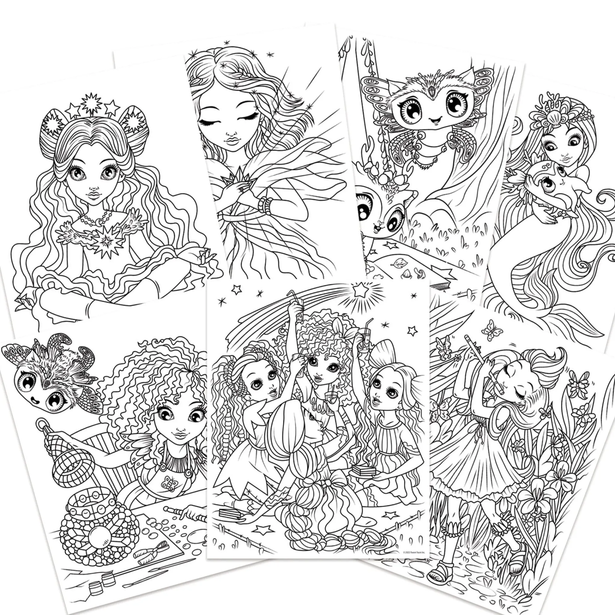 Kids Amuze Coloring Book Nebulous Stars