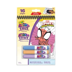 Kids Crayola Diy & Activities>Colour & Erase - Spidey