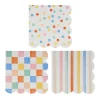 Meri Meri Colourful Pattern Large Napkins (16)
