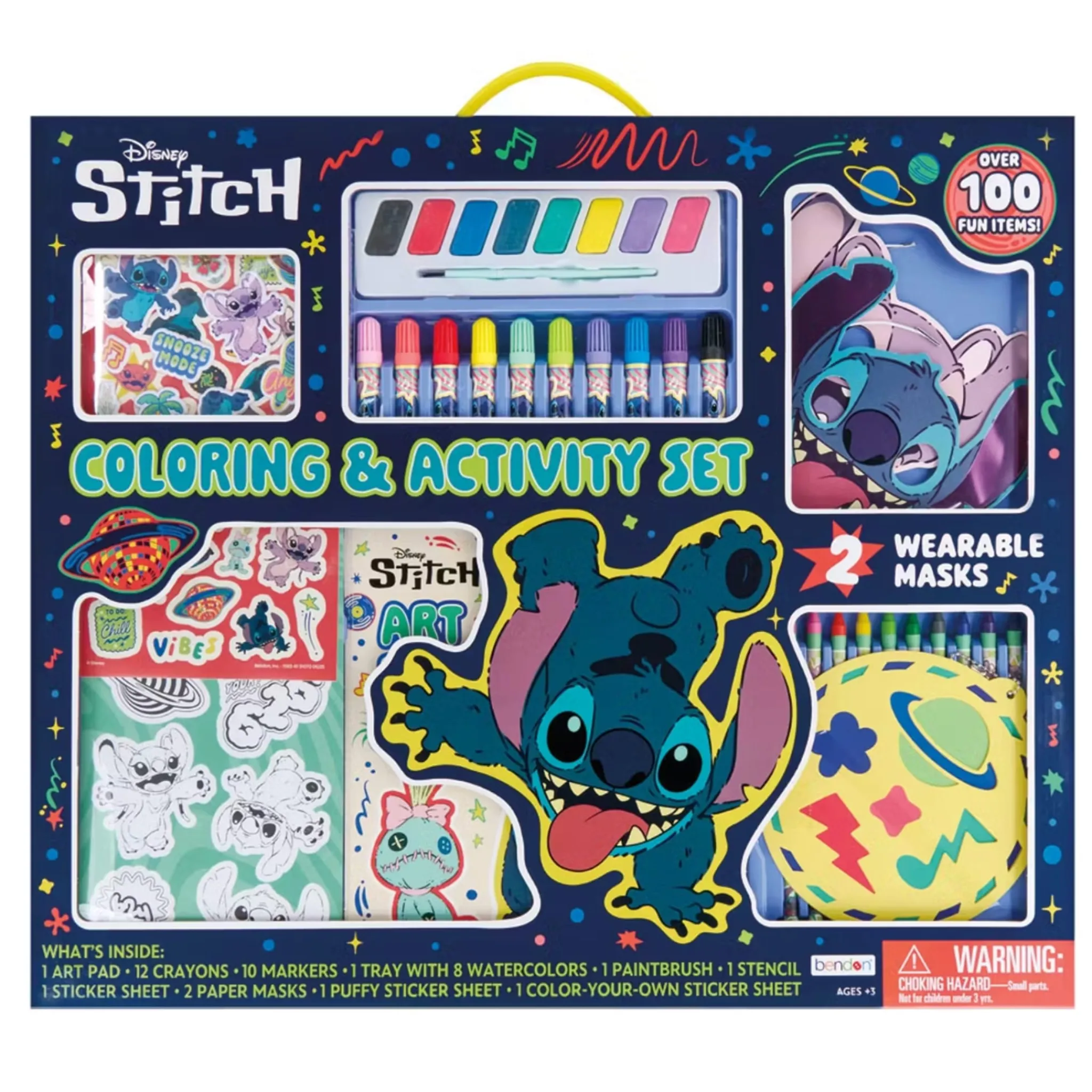 Kids Danawares Colouring and Activity Set - Stitch