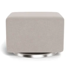 Monte Como Ottoman - Sand / Steel