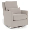 Monte Como Rocking and Swivel Armchair - Sand / Steel