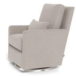 Monte Como Rocking and Swivel Armchair - Sand / Steel