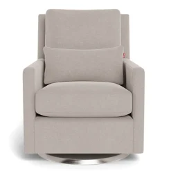 Monte Como Rocking and Swivel Armchair - Sand / Steel