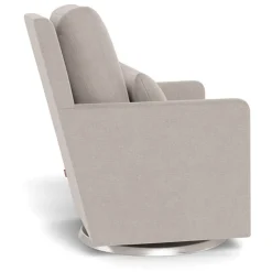 Monte Como Rocking and Swivel Armchair - Sand / Steel