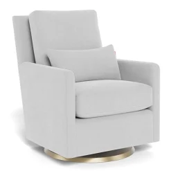 Monte Como Rocking and Swivel Armchair - Ash / Gold