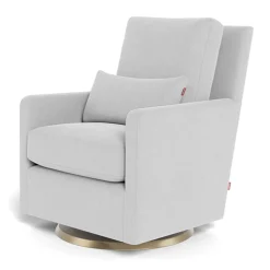 Monte Como Rocking and Swivel Armchair - Ash / Gold