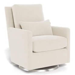 Monte Como Rocking and Swivel Armchair - Dune / Steel
