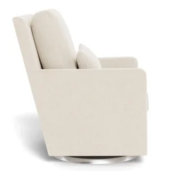Monte Como Rocking and Swivel Armchair - Dune / Steel