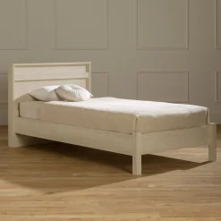 South Shore Complete Bed with Headboard - August Bleached Oak