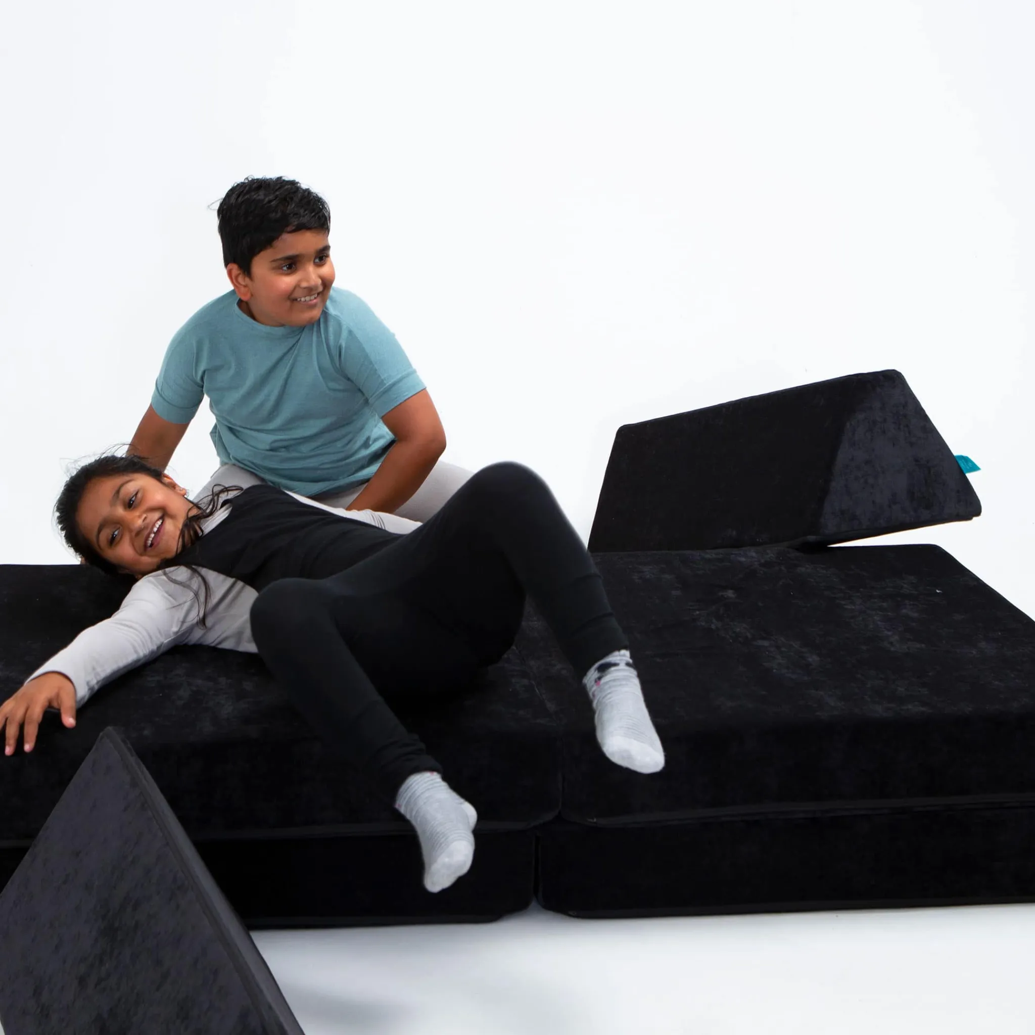 Go Coconut Kid'S Tables & Chairs>Complete Modular Sofa - Blackberrry
