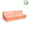 Go Coconut Kid'S Tables & Chairs>Complete Modular Sofa - Peach Party