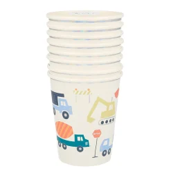 Meri Meri Party Supplies>Construction Cups (8)