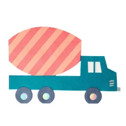 Meri Meri Party Supplies>Construction Napkins (16)