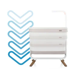 Evenflo Cora Ajustable Bassinet - Coastal Coffe