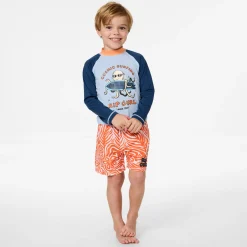 Kids/BOY Rip Curl Cosmic Surfing Rashguard 1-8y