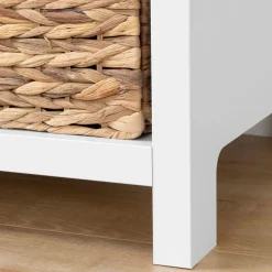 South Shore Cotton Candy 3-Drawer Dresser with Baskets - Pure White