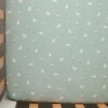 Kids Living Textiles Sheets|Bedding>Cotton Jersey Fitted Crib Sheet - Goosey Goosey
