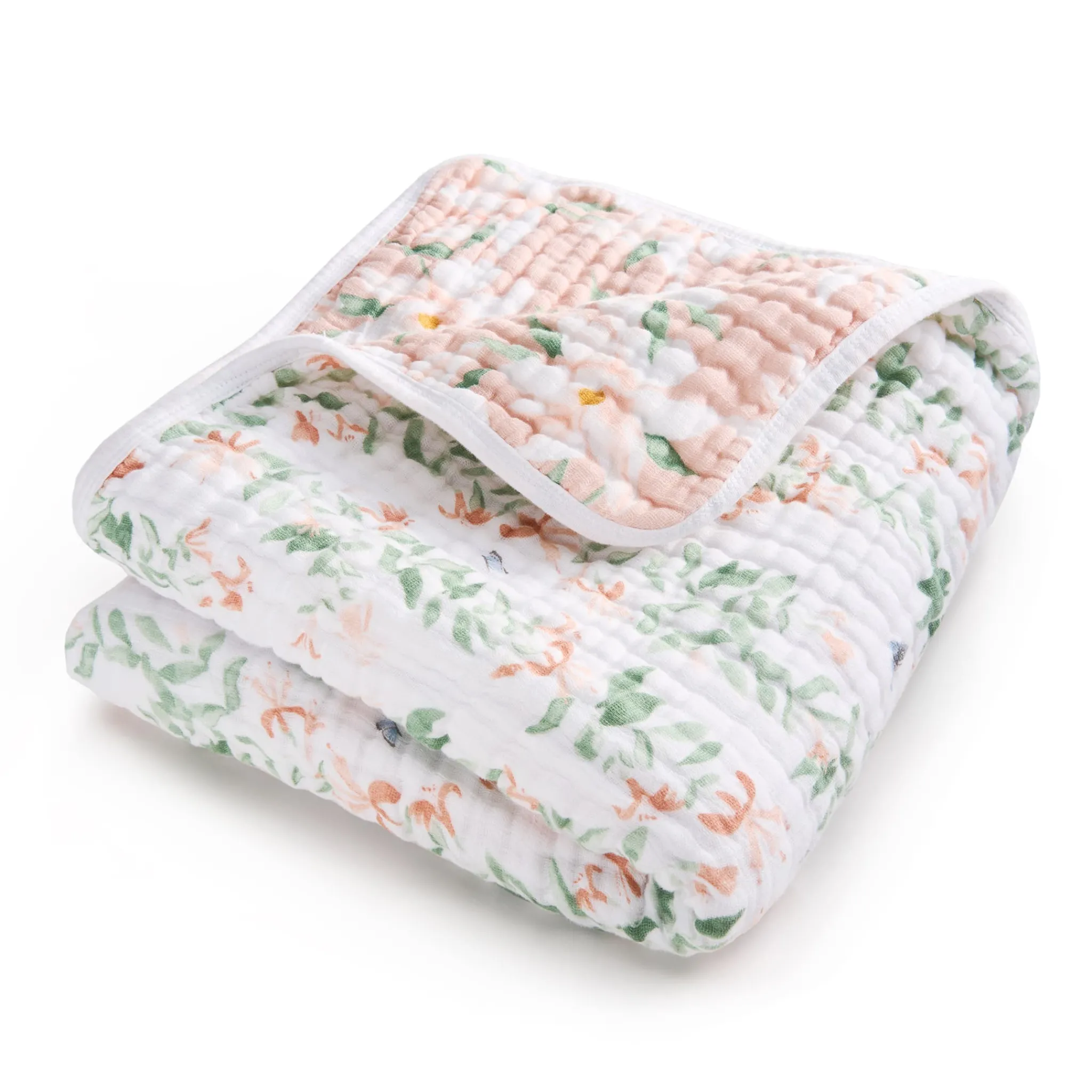 Kids Aden + Anais Cotton Muslin Dream Blanket - Butterfly Garden