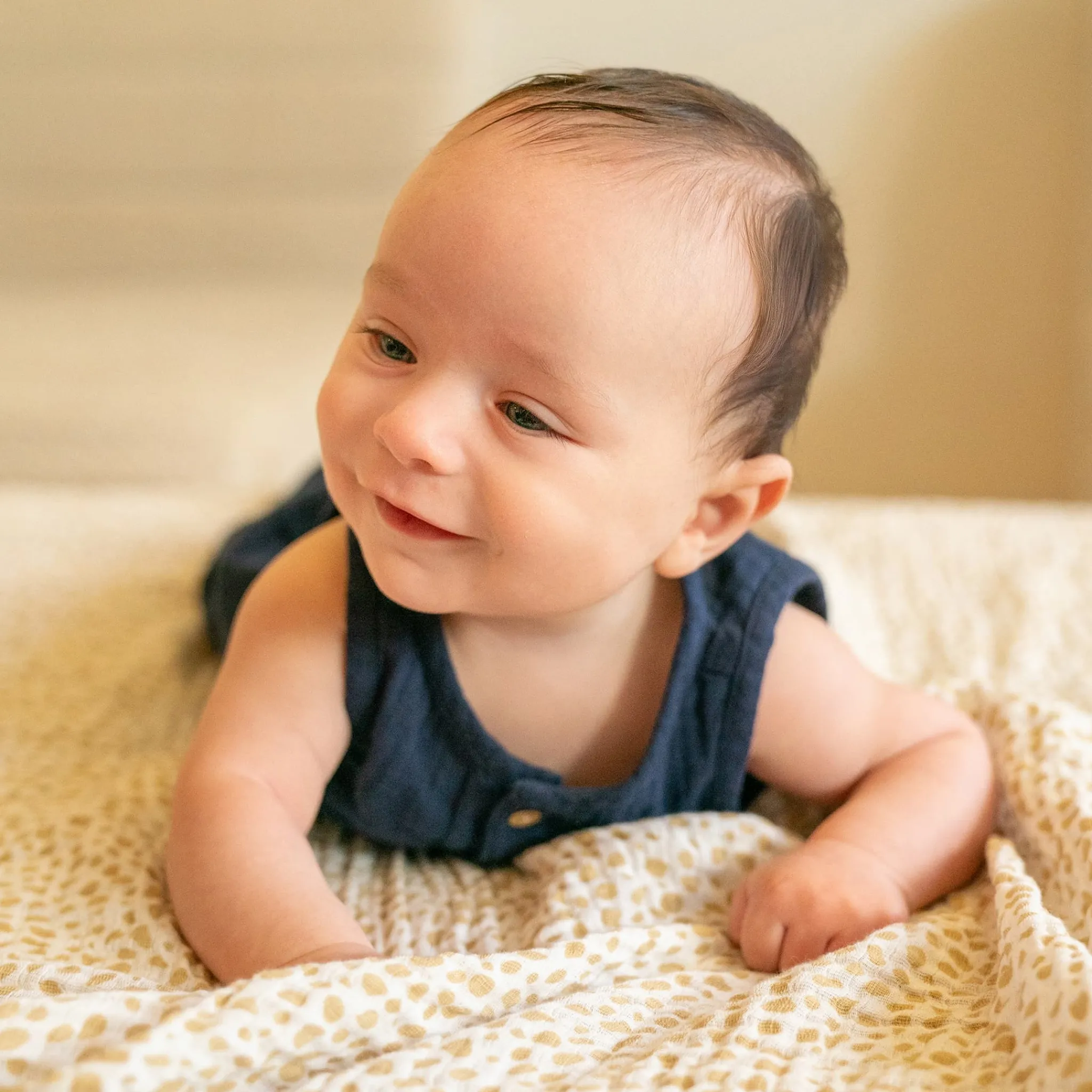 Kids Aden + Anais Cotton Muslin Dream Blanket - Giraffe Safari