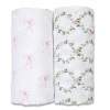 Kids Lulujo Cotton Muslin Swaddle (2) - Bows
