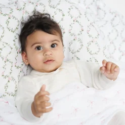 Kids Lulujo Cotton Muslin Swaddle (2) - Bows