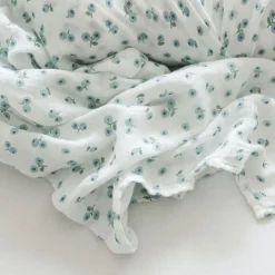 Kids Lulujo Cotton Muslin Swaddle - Blueberries