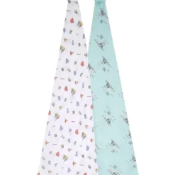 Kids Aden + Anais Cotton Muslin Swaddles (2) - Harry Potter