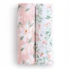 Kids Aden + Anais Cotton Muslin Swaddles (2) - Butterfly Garden